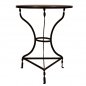 Preview: Metall Tisch in Braun Metallic 0602440
