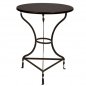 Preview: Metall Tisch in Braun Metallic 0602440