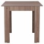 Preview: ΚΟΥΖΙΝΑΣ ΤΡΑΠΕΖΙ ΚELVIN ΣΟΝΑΜΑ OAK TRUFFLE 80x80x77 εκ.