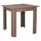 Preview: ΚΟΥΖΙΝΑΣ ΤΡΑΠΕΖΙ ΚELVIN ΣΟΝΑΜΑ OAK TRUFFLE 80x80x77 εκ.