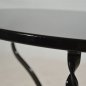 Preview: Metall Tisch in Schwarz 0502098