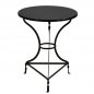 Preview: Metall Tisch in Schwarz 0502098