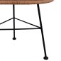 Preview: Moderner Tisch „Allegra I“ in Beige Schwarz