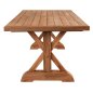 Preview: ESSTISCH KRONOS RECYCELTES TEAKHOLZ IN NATURAL 240x100x75 cm