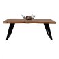 Preview: Couchtisch Alicia Eichenholz massiv 118x59x47 cm
