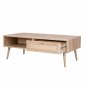 Preview: Couchtisch "Colm" im Rattan Design 110x59x39,5 cm