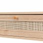 Preview: Couchtisch "Colm" im Rattan Design 110x59x39,5 cm