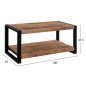 Preview: WOHNZIMMERTISCH AUS MASSIVHOLZ MANGO 100x45x45,5 cm