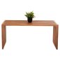 Preview: COUCHTISCH NYA TEAKHOLZ IN NATURFARBE 1STÜCK 100x50x45H cm