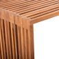 Preview: COUCHTISCH NYA TEAKHOLZ IN NATURFARBE 1STÜCK 100x50x45H cm