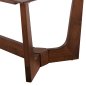 Preview: Couchtisch MDF mit speziellem Eschenfurnier in der Farbe Walnuss, 120 x 60 x 45 cm