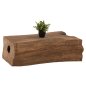 Preview: COUCHTISCH TORANKU TEAKHOLZ MASSIVER STAMM IN NATUR