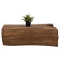 Preview: COUCHTISCH TORANKU TEAKHOLZ MASSIVER STAMM IN NATUR