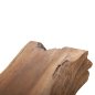 Preview: COUCHTISCH TORANKU TEAKHOLZ MASSIVER STAMM IN NATUR