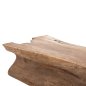 Preview: COUCHTISCH TORANKU TEAKHOLZ MASSIVER STAMM IN NATUR