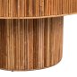 Preview: COUCHTISCH RUND GATSBY RATTAN IN NATÜRLICHER FARBE Φ100x50Hcm