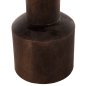 Preview: COUCHTISCH RUND MASSIVES MANGOHOLZ IN DUNKELBRAUN Φ45x47Hcm