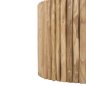 Preview: COFFEE TABLE ROUND TEAK BRANCHES- NATURAL Φ60,5x46Hcm