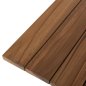 Preview: QUADRATISCHER ESSTISCH FÜR DEN AUSSENBEREICH AUS TEAKHOLZ, 60 x 60 x 75 Hcm