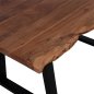 Preview: Tisch Montana  aus massivem Akazienholz 160x90x78Y cm | Baumstamm Möbel