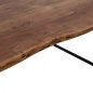 Preview: Tisch Alicia  aus massivem Akazienholz 200x95x78 cm | Baumstamm Möbel