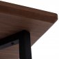 Preview: ESSTISCH AUS NUSSBAUM-FURNIER IM RUSTIKALEN STIL WW9304.02 200x100x75 cm