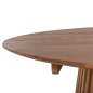 Preview: Massivholz-Esstisch Φ150x78cm
