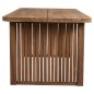 Preview: ESSTISCH BONTANG RECYCELTES TEAK IN NATÜRLICHER RUSTIKALFARBE 200x90x76Hcm