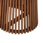 Preview: ESSTISCH REMIK TEAKHOLZ IN NATUR 100x200x75,5Hcm. TISCHPLATTE 4cm