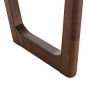 Preview: DINING TABLE RECTANGULAR MDF WITH WALNUT SUNBURST VENEER 180x90x76Hcm