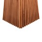 Preview: ESSTISCH QUADRATISCH MASSIVES MINDIHOLZ 80x80x75Hcm
