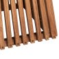 Preview: ESSTISCH QUADRATISCH MASSIVES MINDIHOLZ 80x80x75Hcm