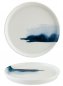 Preview: Flacher Teller "Bonna Blue Wave" 28cm 6 set
