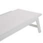 Preview: ALUMINIUMSTÜHLE WEISSER RAHMEN & TEXTILENE 191,5x55,5x89,5 qm