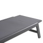 Preview: ALUMINUM SUNBED ANTHRACITE FRAME & TEXTILENE 191,5x55,5x89,5Hcm
