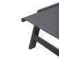 Preview: ALUMINUM SUNBED ANTHRACITE FRAME & TEXTILENE 191,5x55,5x89,5Hcm