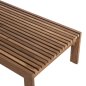 Preview: SONNENLIEGE LAGERTHA, TEAKHOLZ IN NATURFARBE, 200 x 65 x 102 Hcm