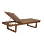 Preview: SUNLOUNGER PATRON TEAK WOOD-VIRO ROPE WICKER 191x65x86cm