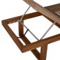Preview: SUNLOUNGER PATRON TEAK WOOD-VIRO ROPE WICKER 191x65x86cm