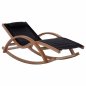 Preview: ROCKING MOBILE CHAIR CAILINH IN PINE WOOD 166x71x69 cm