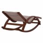 Preview: ROCKING MOBILE CHAIR CAILINH IN WALNUT COLOR B Sorting 166x71x69 cm