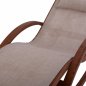 Preview: ROCKING MOBILE CHAIR CAILINH IN WALNUT COLOR B Sorting 166x71x69 cm