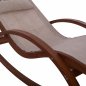 Preview: ROCKING MOBILE CHAIR CAILINH IN WALNUT COLOR B Sorting 166x71x69 cm