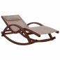 Preview: ROCKING MOBILE CHAIR CAILINH IN WALNUT COLOR B Sorting 166x71x69 cm