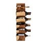 Preview: FLASCHENREGAL VERTIKAL AUS SUARHOLZ 27x18,5x82Hcm