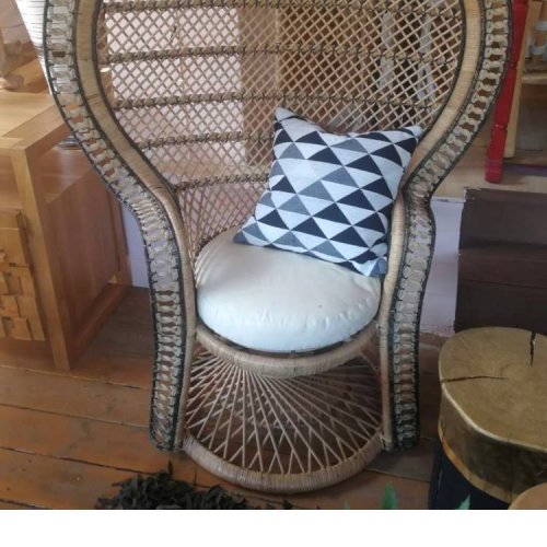 Sessel "Emmanuela" aus natürlichem Rattan