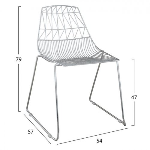 klassische Draht Stuhl, Harry Bertoia, Möbeldesign