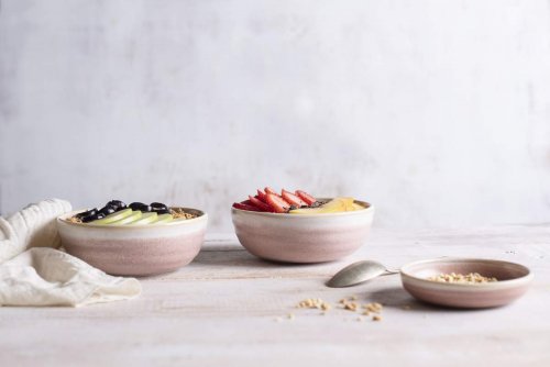 Bowl "Bonna Pott" pink 25 cm 6 Set Next