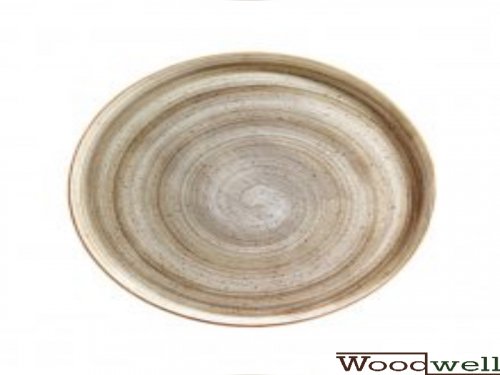 Ovaler Teller "Bonna Aura Terrain" 25cm 6 set