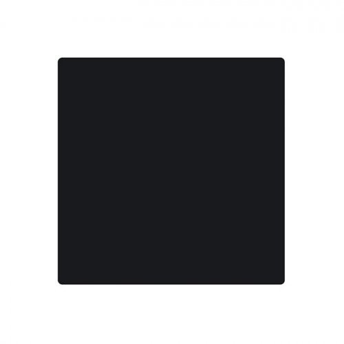 HPL table top in black color 60x60 cm, thickness 12mm